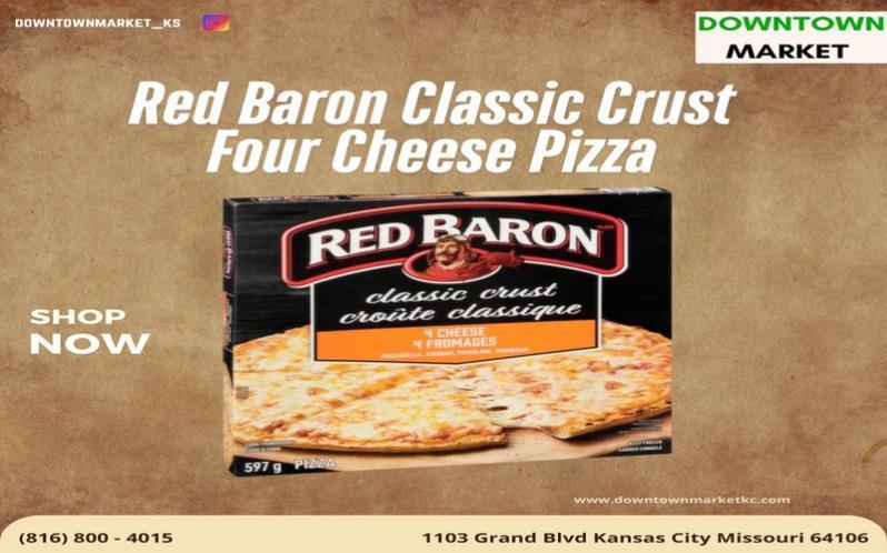 Red Baron Classic Crust Four Cheese Pizza